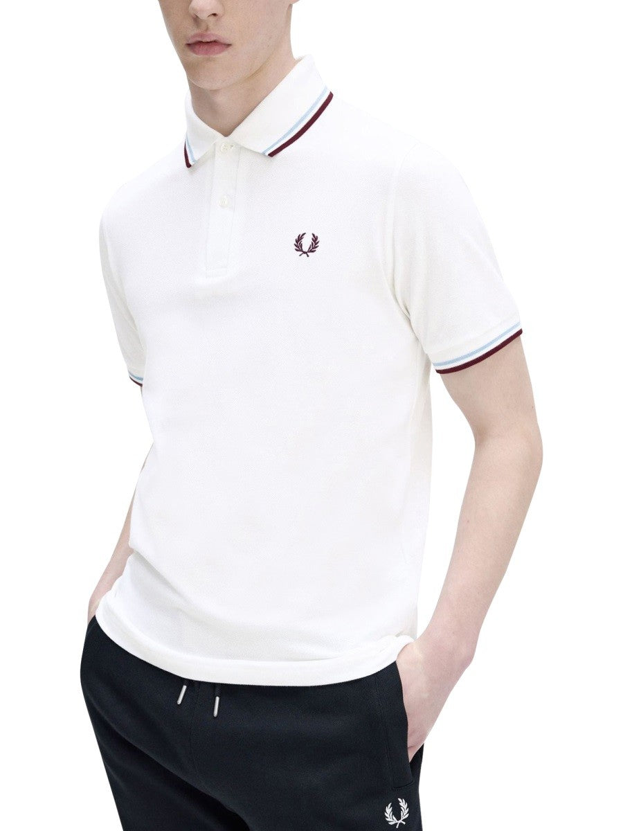 FRED PERRY – Férfi – Fehér – Pólóing