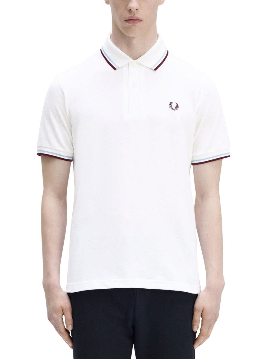 FRED PERRY – Férfi – Fehér – Pólóing