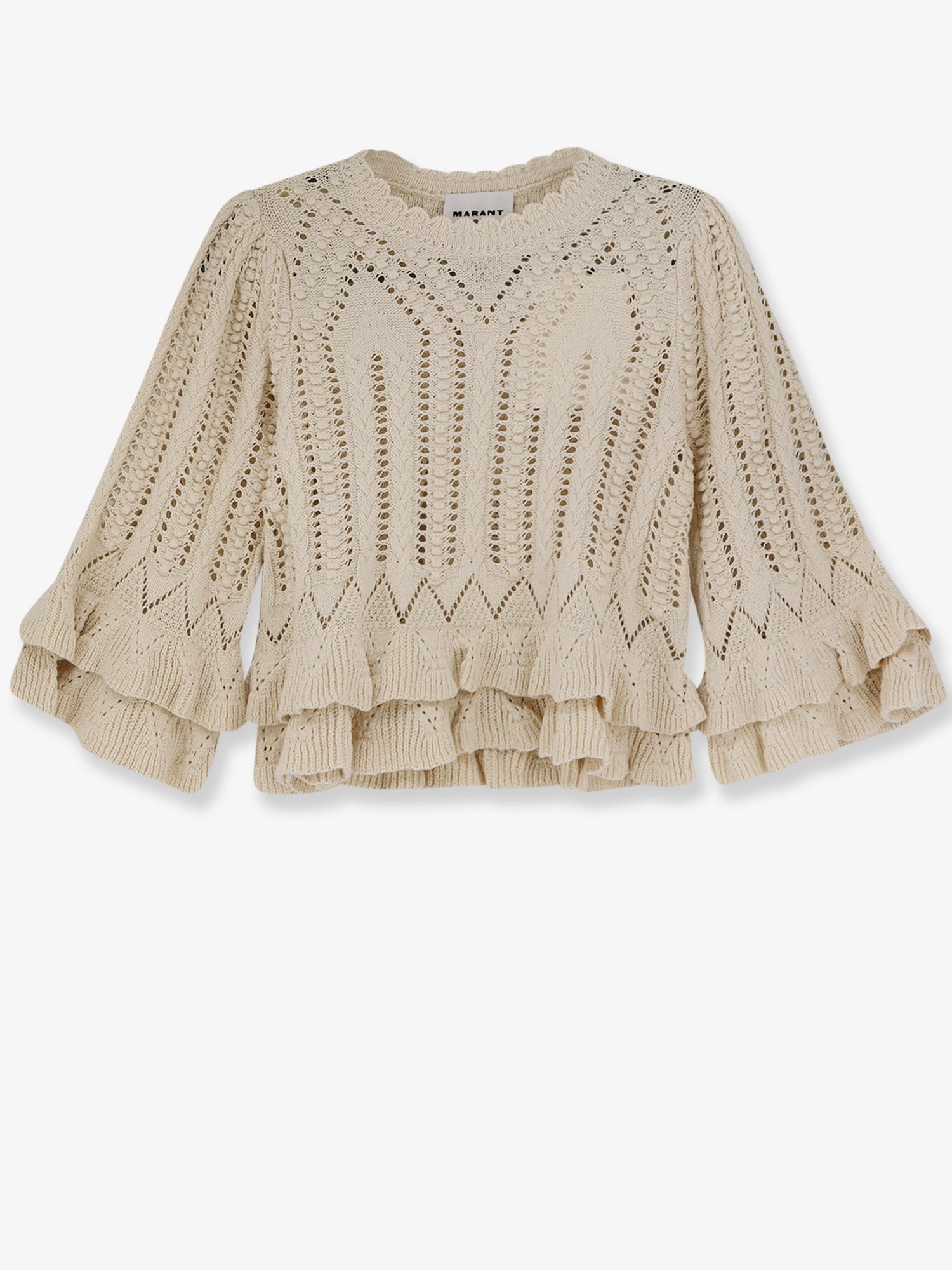 MARANT ETOILE - Woman - Beige - Knit Sweater