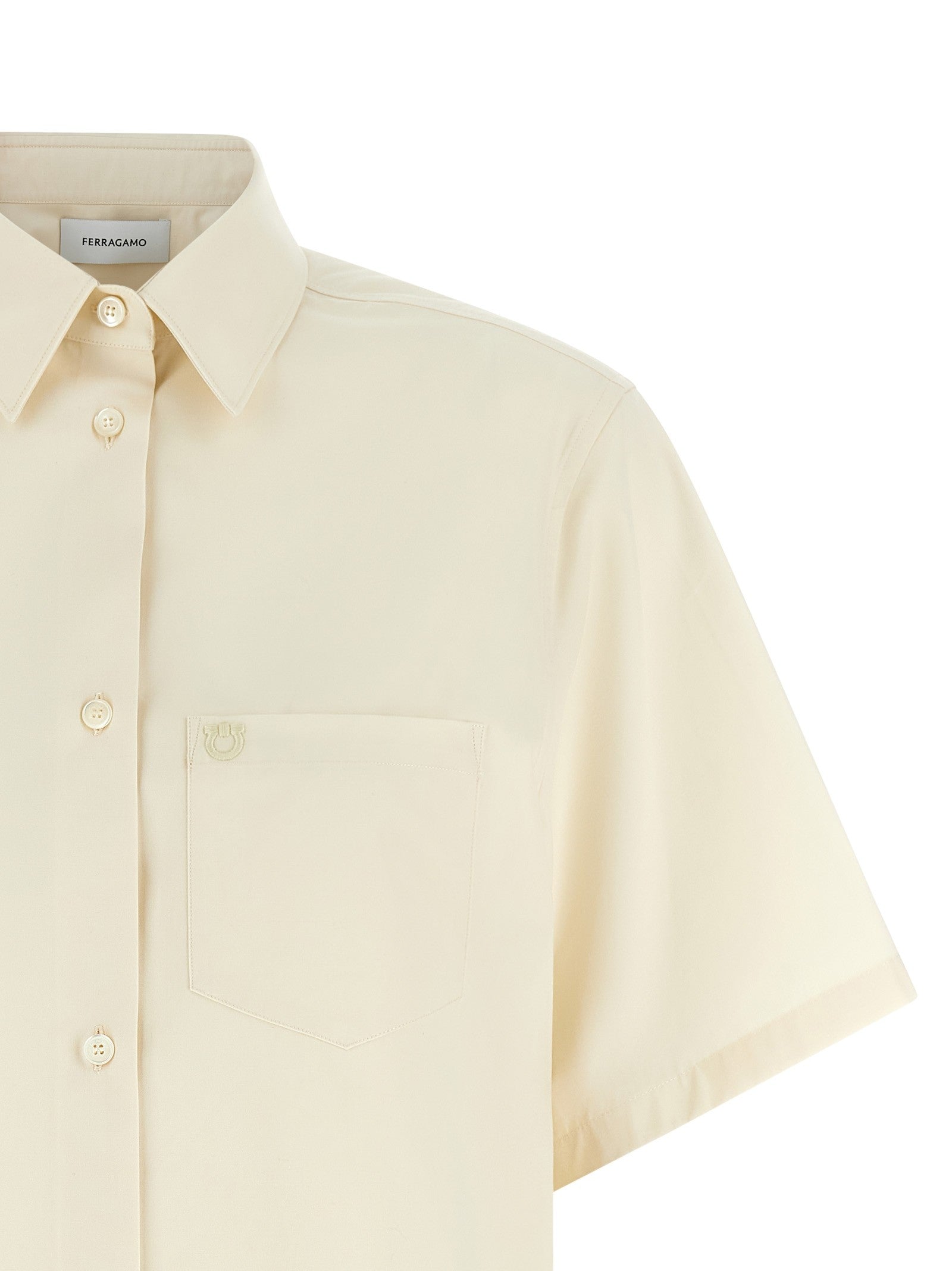 Ferragamo - nan - Beige - Shirt