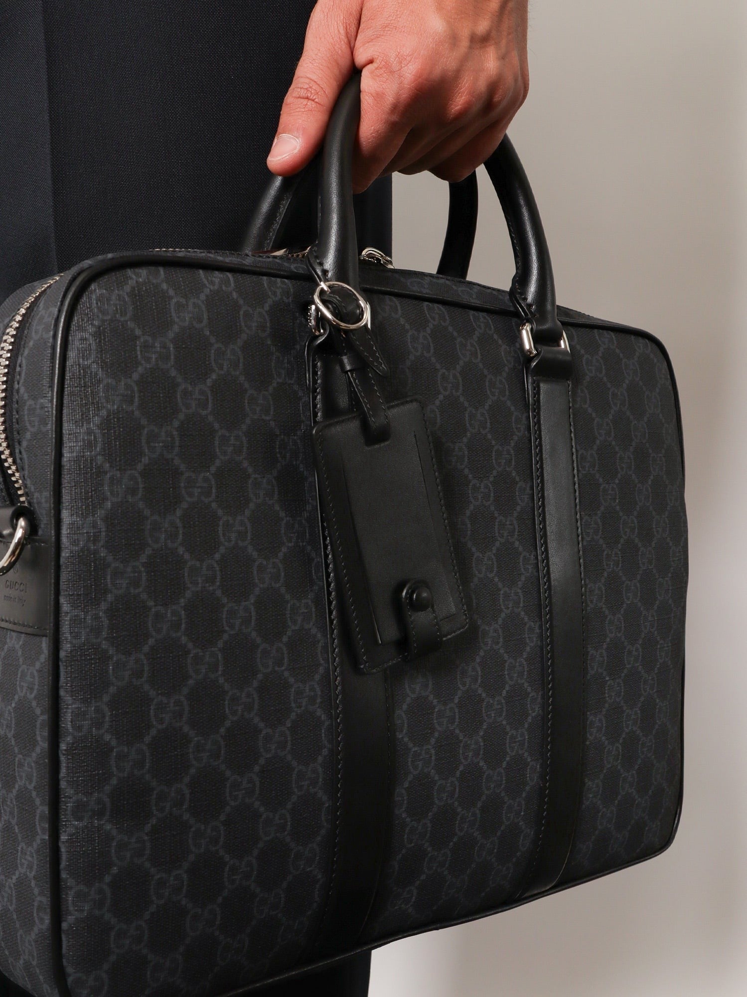 Gucci - Man - Grey - Briefcase