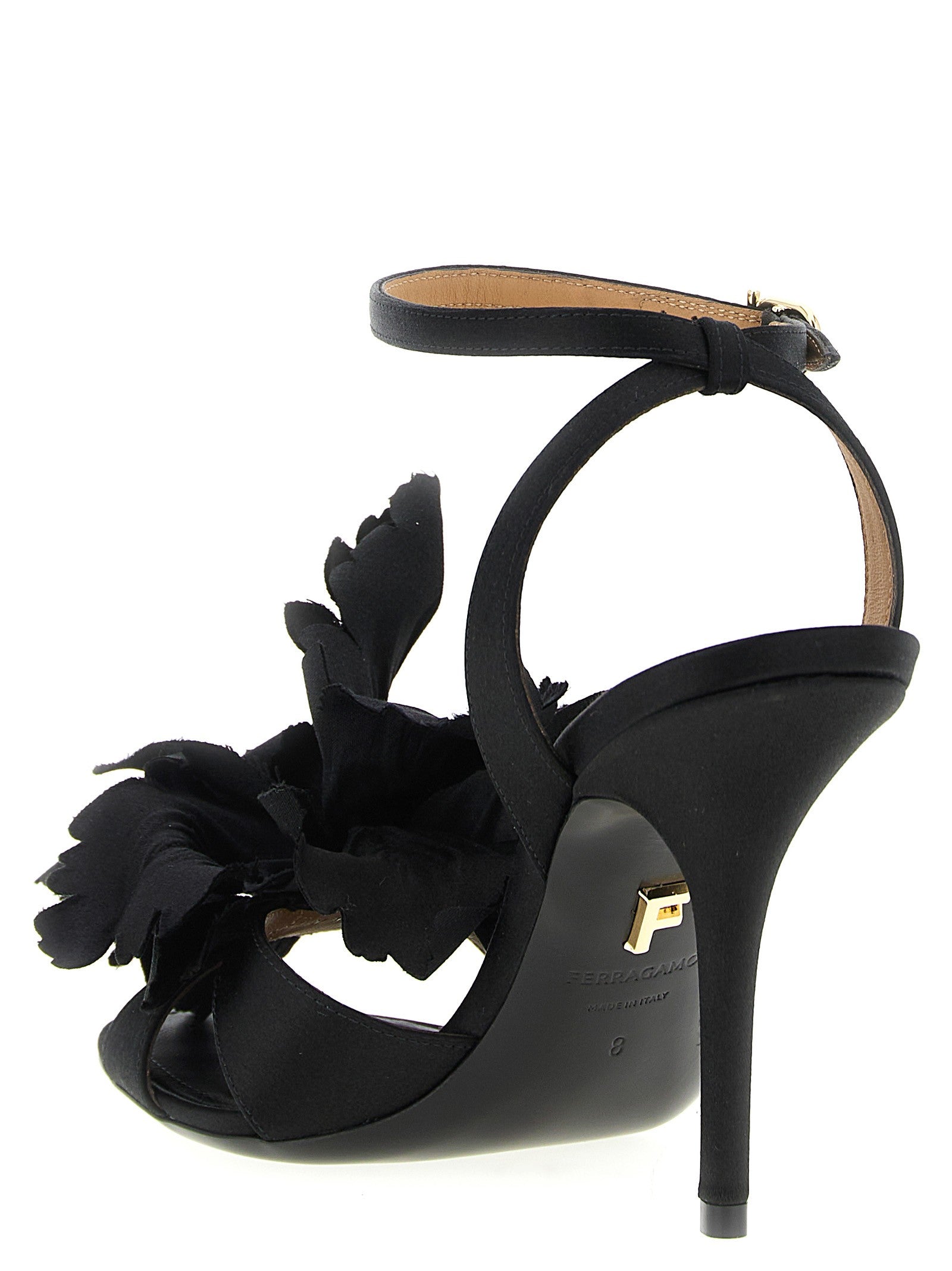 Ferragamo - nan - Black - Sandal