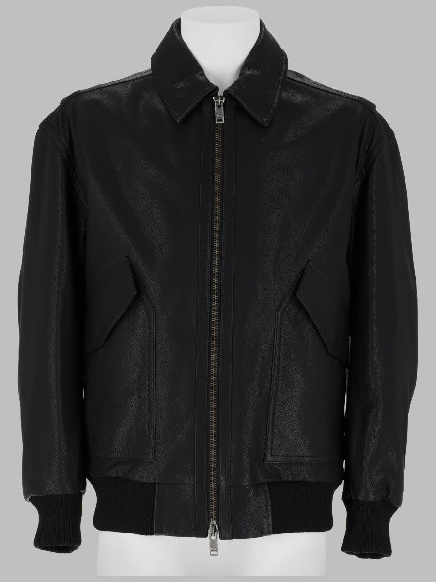 Boss - Man - Black - Leather Jacket