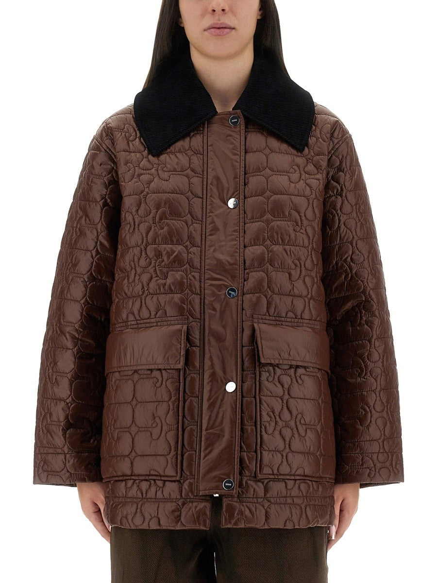 GANNI - Woman - Brown - Jacket