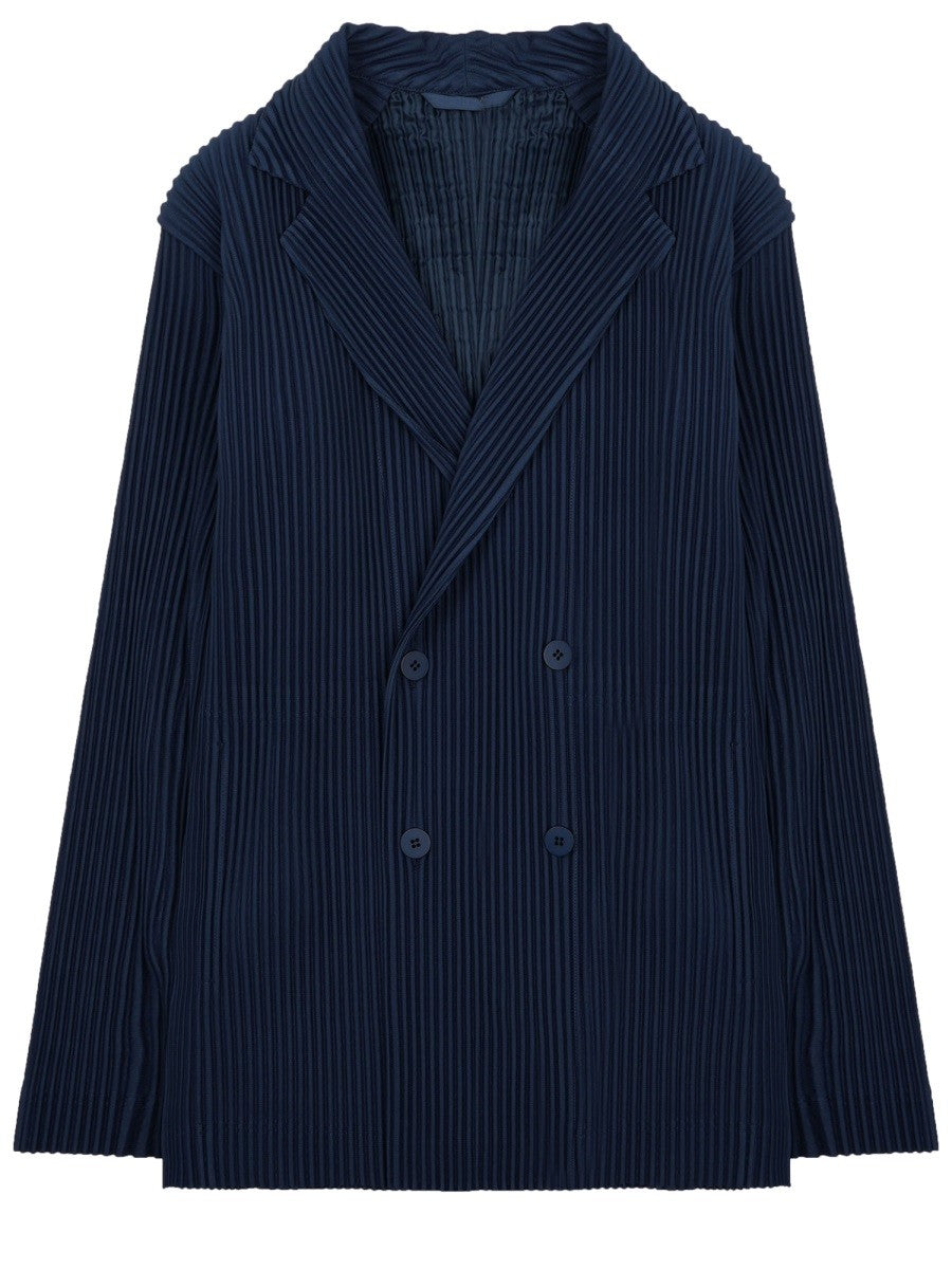HOMME PLISSE ISSEY MIYAKE - Man - Blue - Blazer