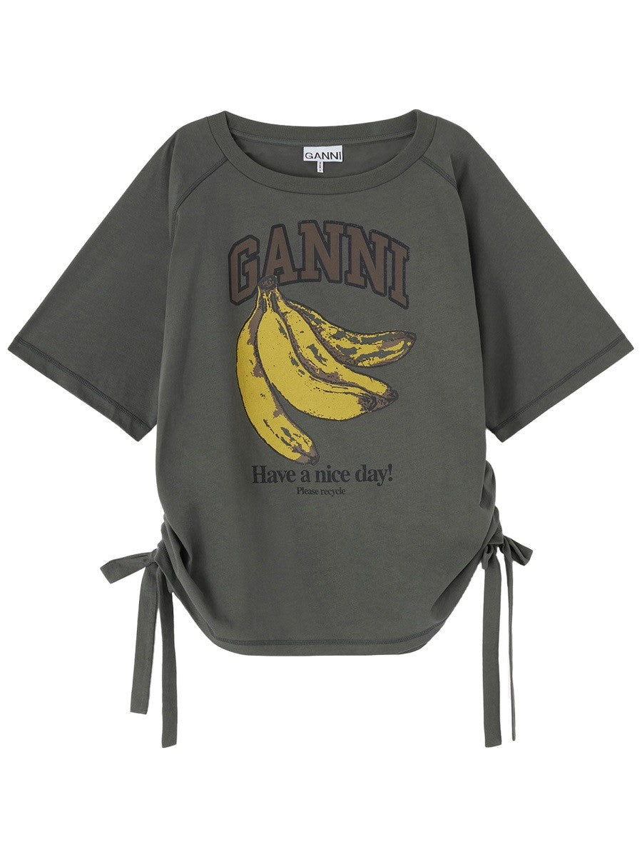 GANNI - Női - Fekete - Póló