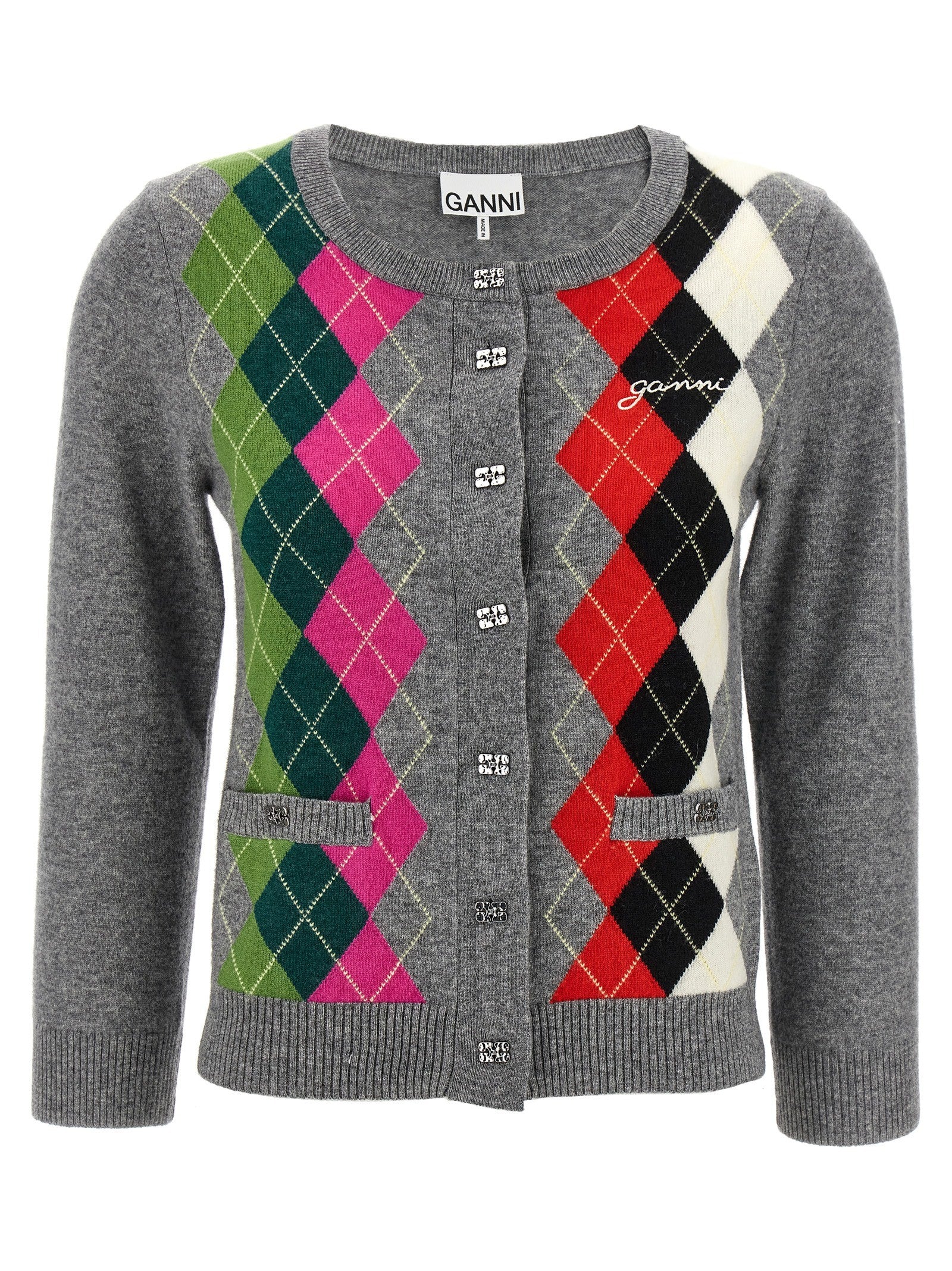 GANNI - nan - Grey - Sweater