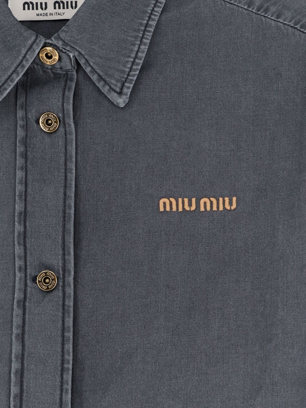 Miu Miu - Woman - Grey - Shirt
