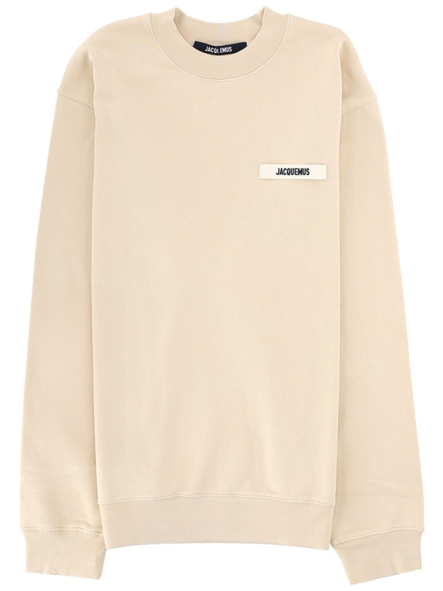 JACQUEMUS - Man - Beige - Sweatshirt