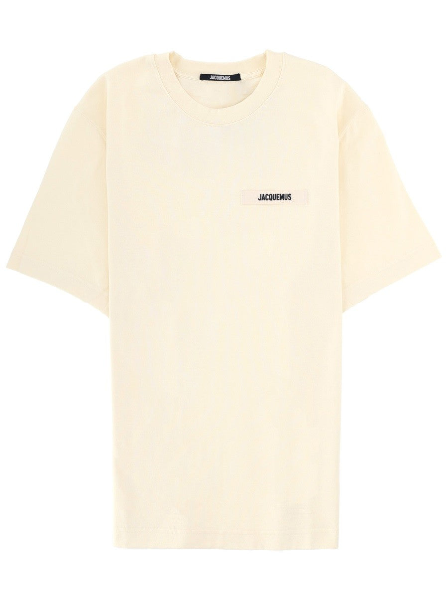 JACQUEMUS - Man - Beige - T-shirt