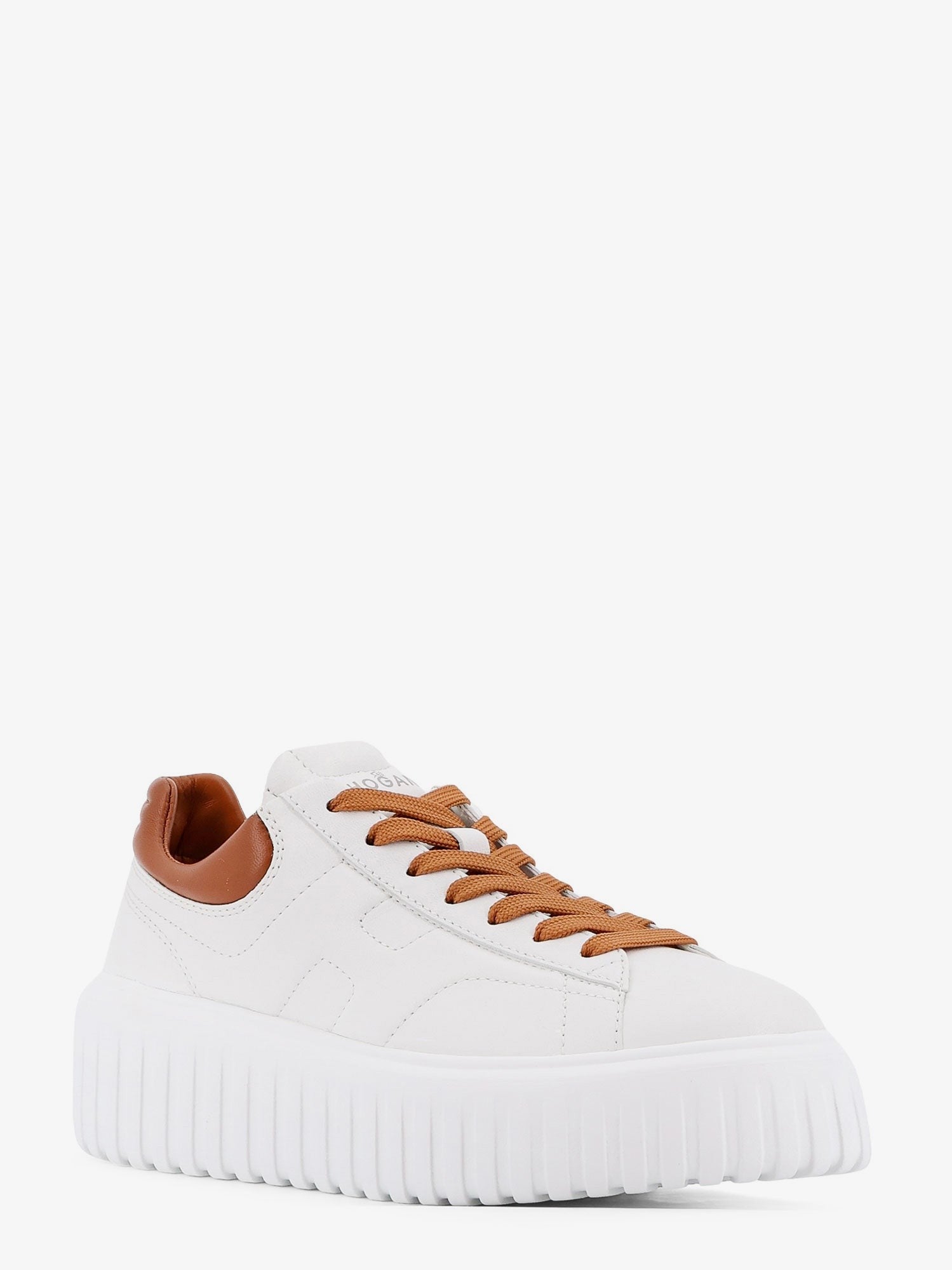 Hogan - Woman - Bianco/Cuoio - Sneaker