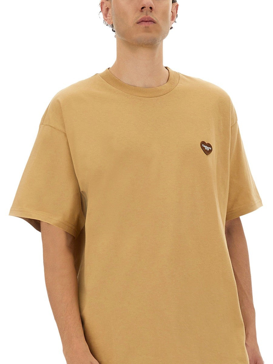Carhartt Wip - Man - Beige - T-shirt