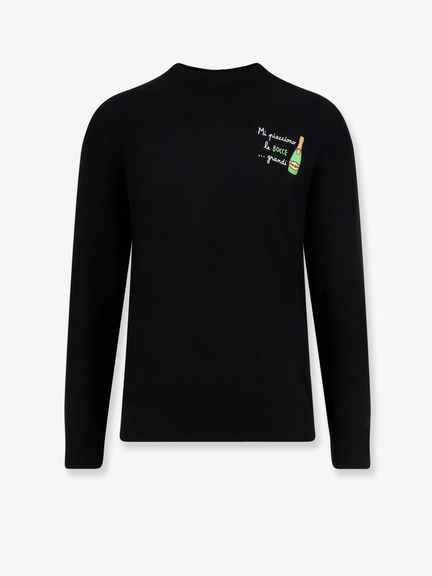 MC2 SAINT BARTH - Man - Black - Knit Sweater