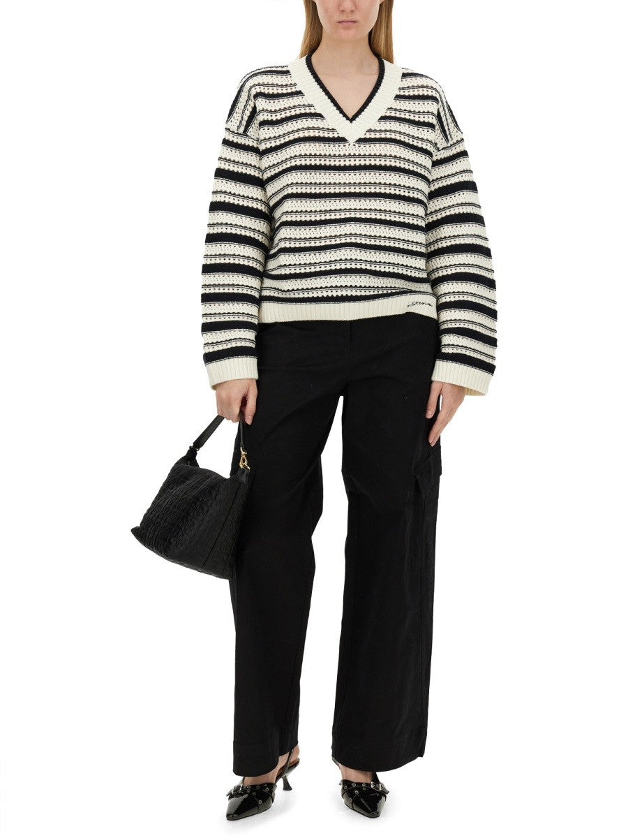 GANNI - Woman - Black - Pants