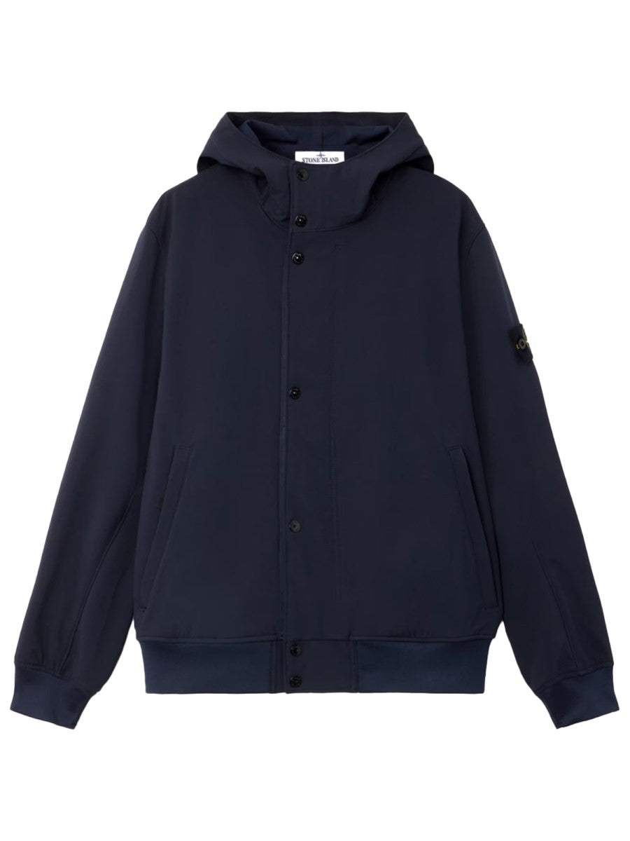 Stone Island - Man - Blue - Coat