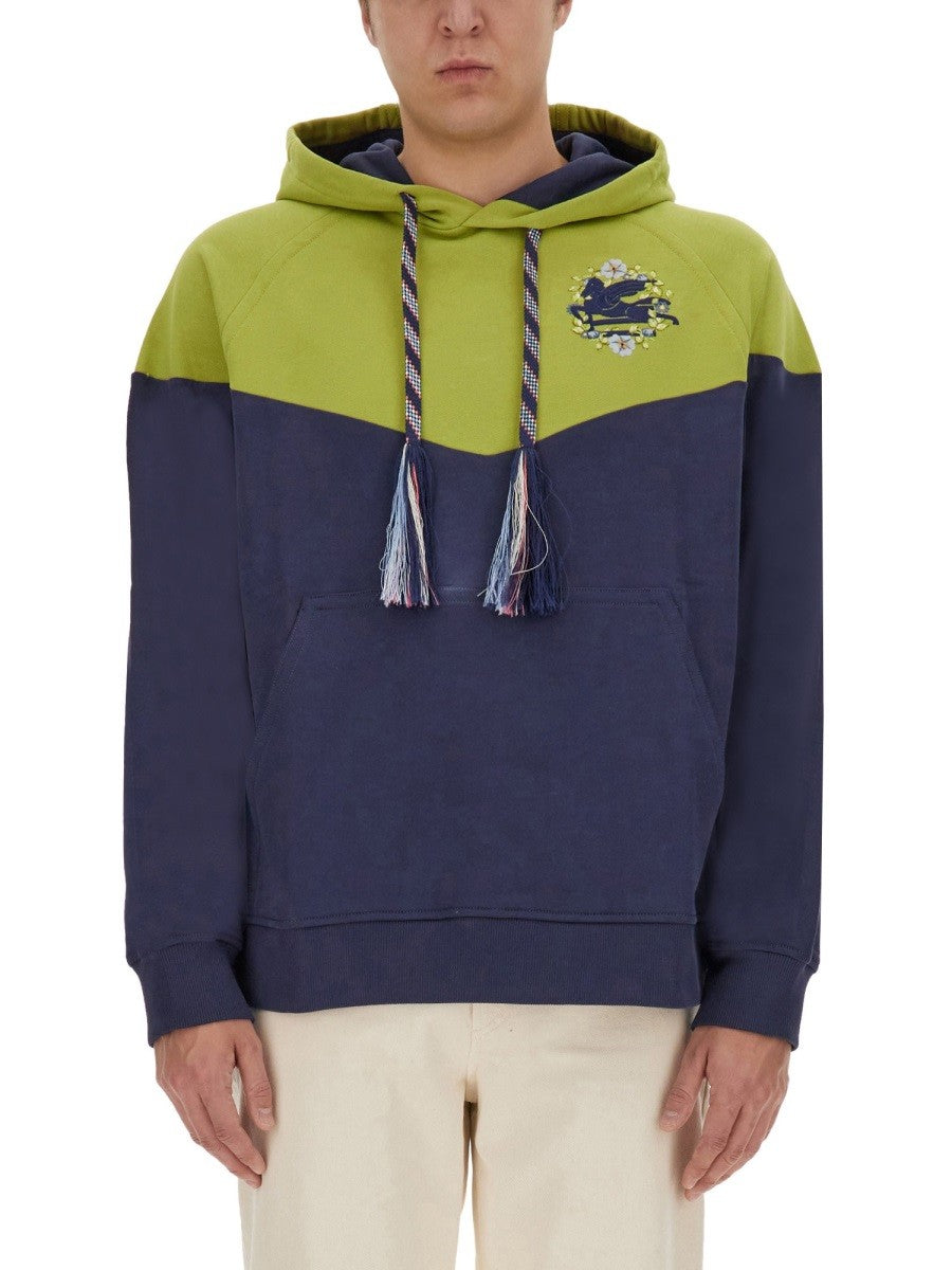 Etro - Man - Green - Sweatshirt