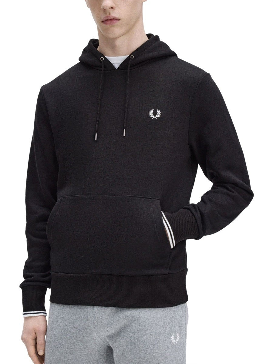 FRED PERRY - Man - Black - Sweatshirt
