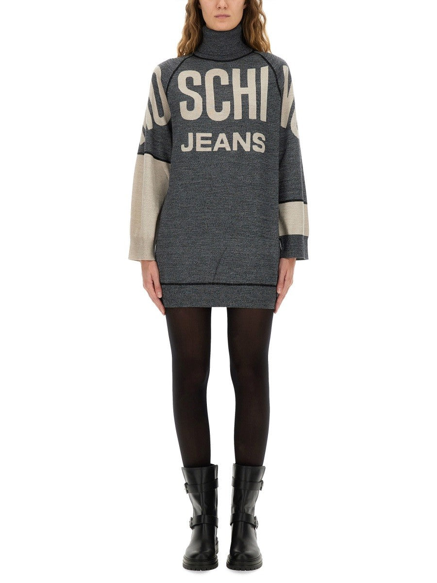 MOSCHINO JEANS - Woman - Grey - Dress