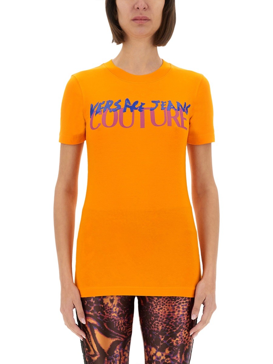 Versace Jeans Couture - Woman - Orange - T-shirt
