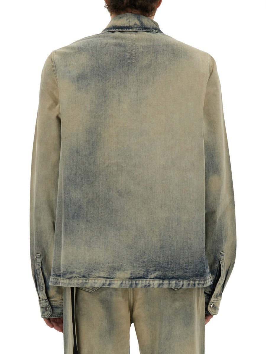 RICK OWENS DRKSHDW - Férfi - Kék - Dzseki