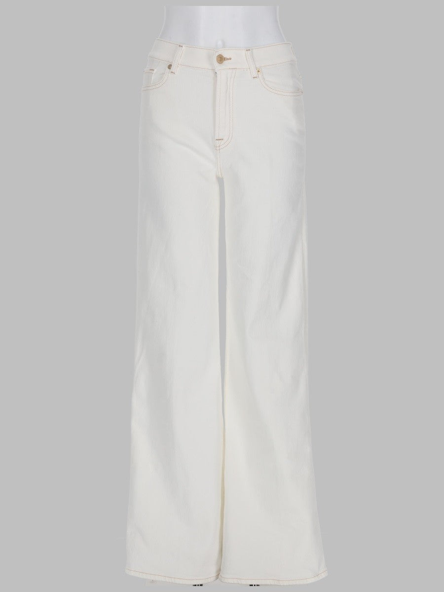 7 FOR ALL MANKIND - Woman - White - Jeans