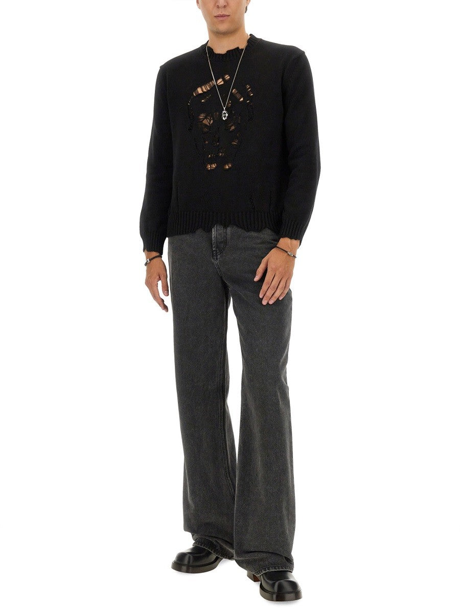 Alexander Mcqueen - Man - Grey - Jeans