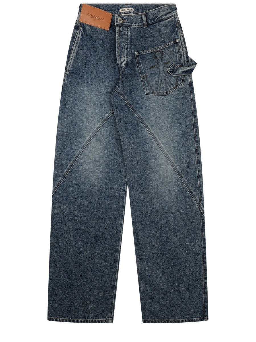 jw anderson - Woman - Blue - Jeans