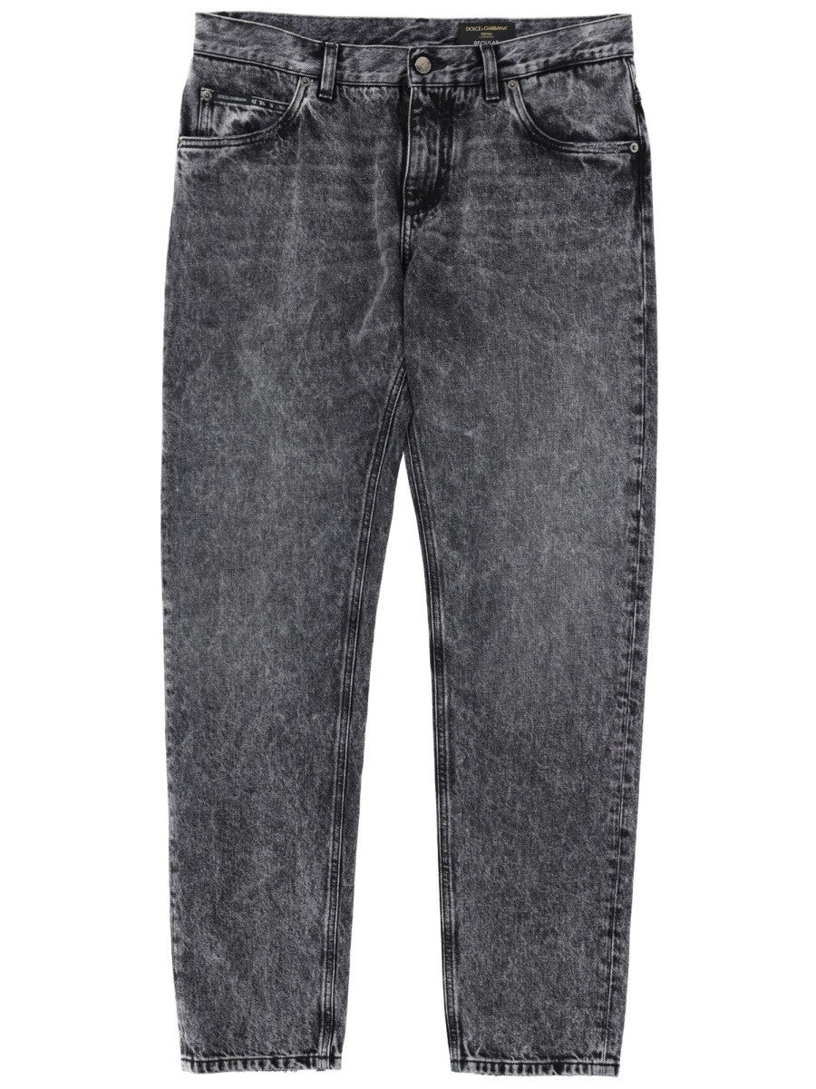 Dolce & Gabbana - Férfi - Fekete - Farmer