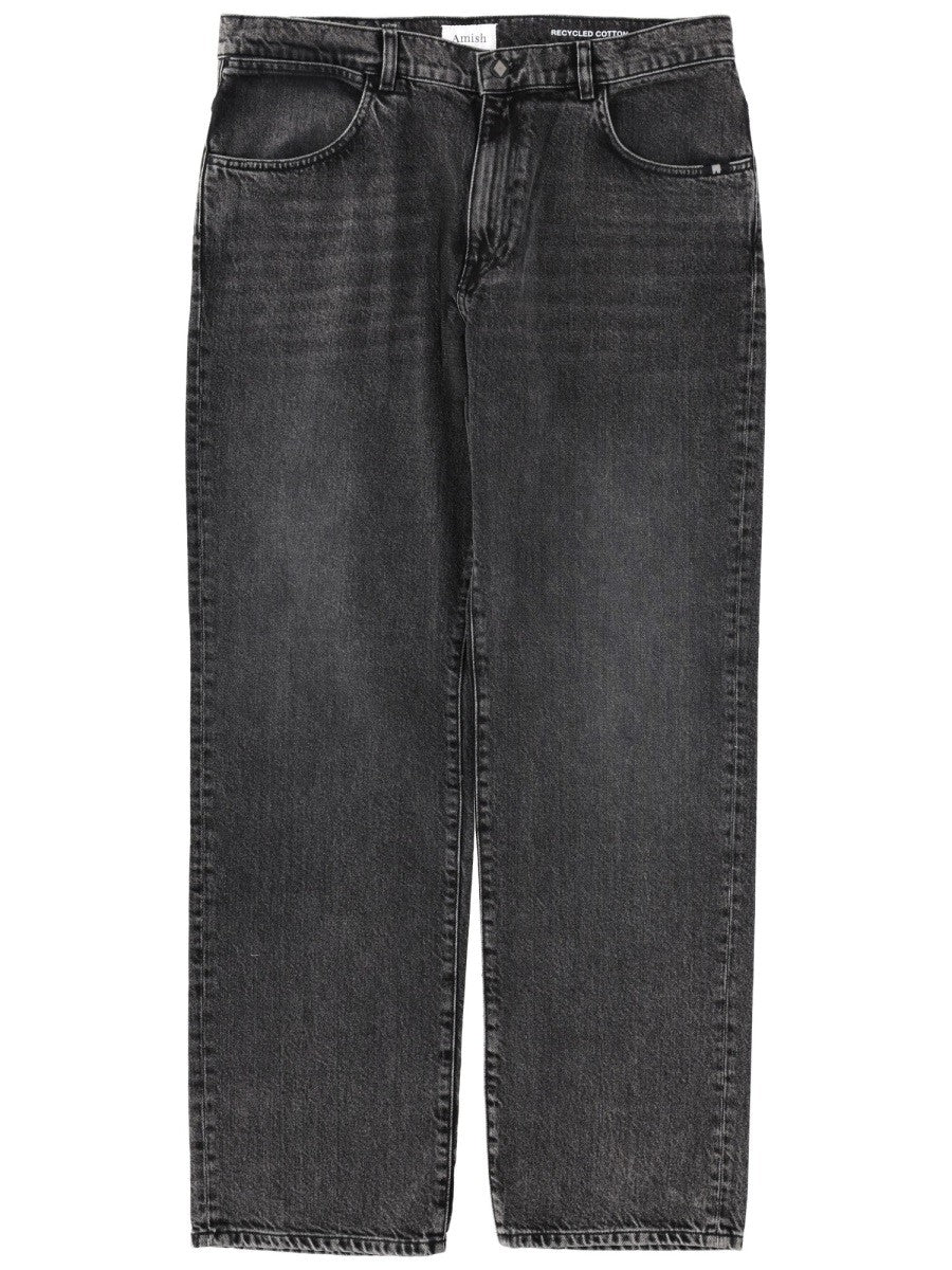 AMISH - Man - Black - Jeans