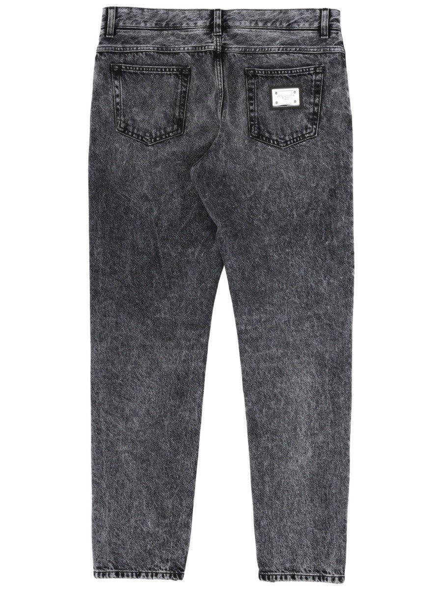 Dolce & Gabbana - Férfi - Fekete - Farmer