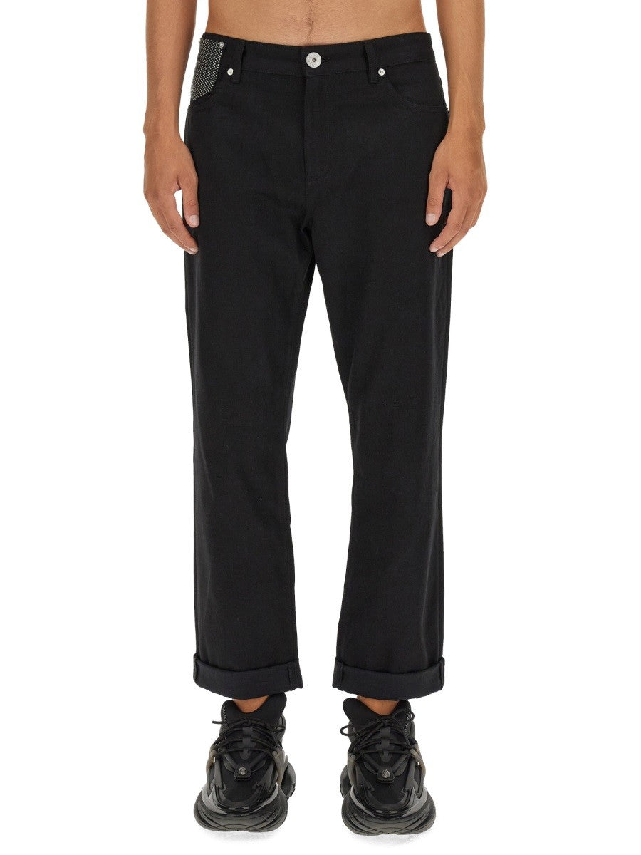 Balmain - Man - Black - Jeans
