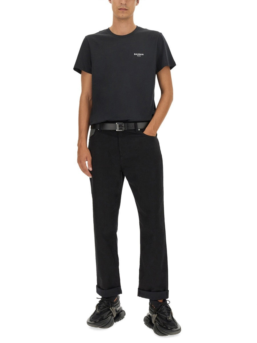Balmain - Man - Black - Jeans