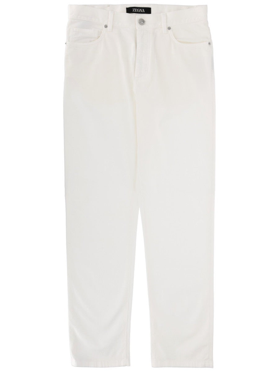 Zegna - Férfi - Fehér - Farmer
