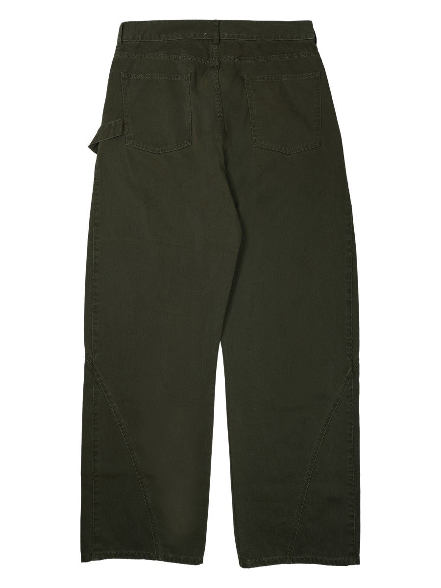 jw anderson - Man - Green - Jeans
