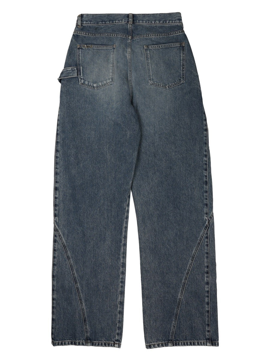 jw anderson - Man - Blue - Jeans