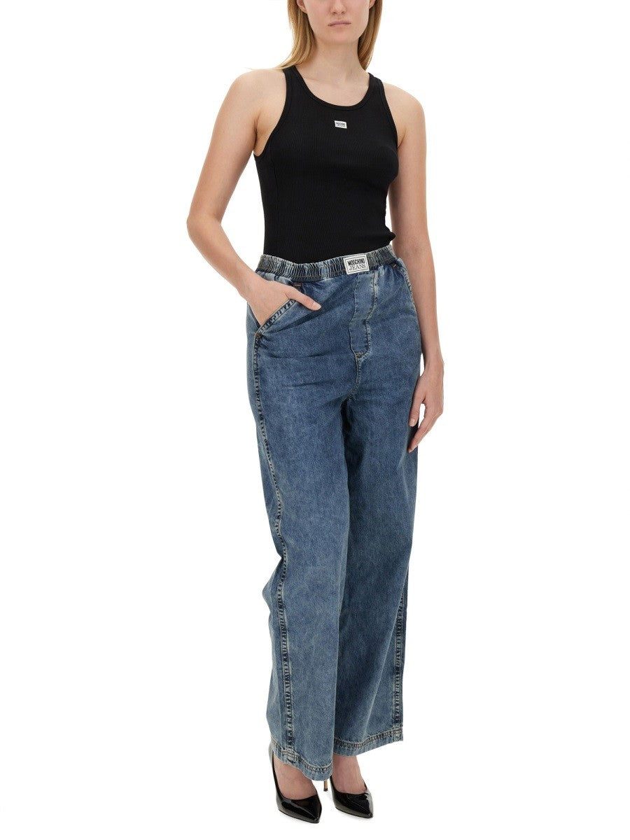 MOSCHINO JEANS - Woman - Blue - Jeans