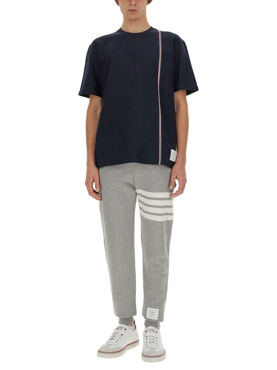 THOM BROWNE - Man - Blue - T-shirt
