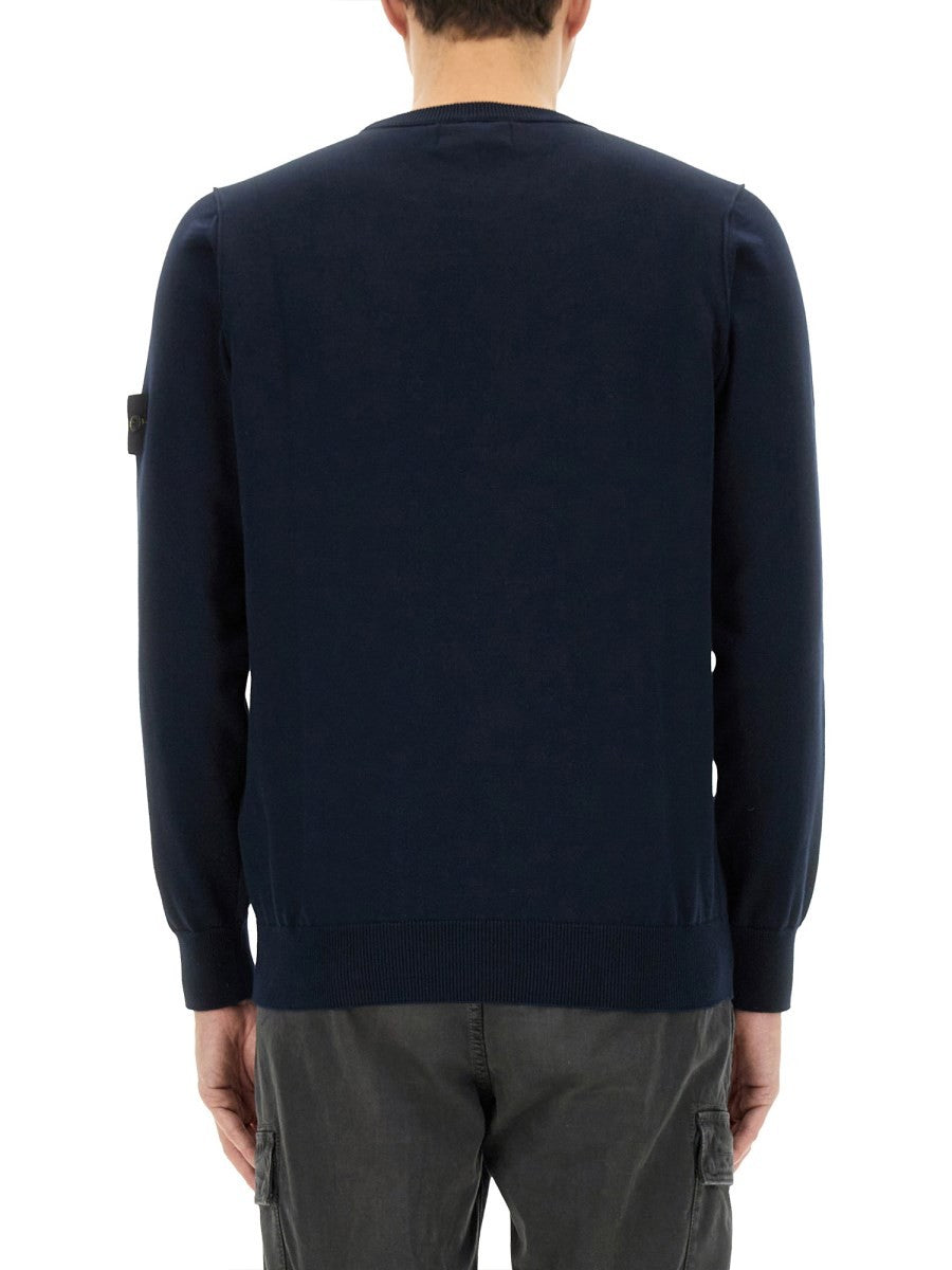Stone Island - Man - Blue - Sweater