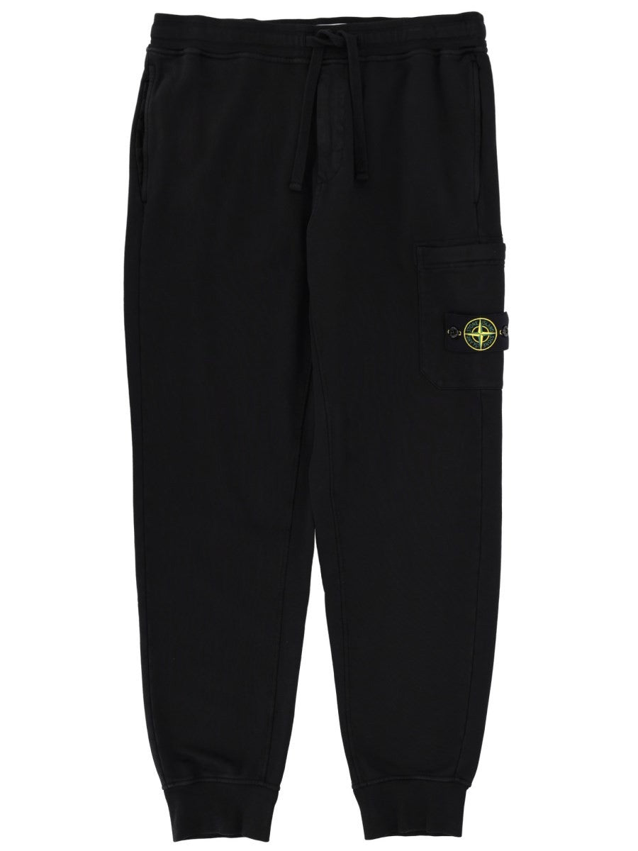 Stone Island - Man - Black - Pants