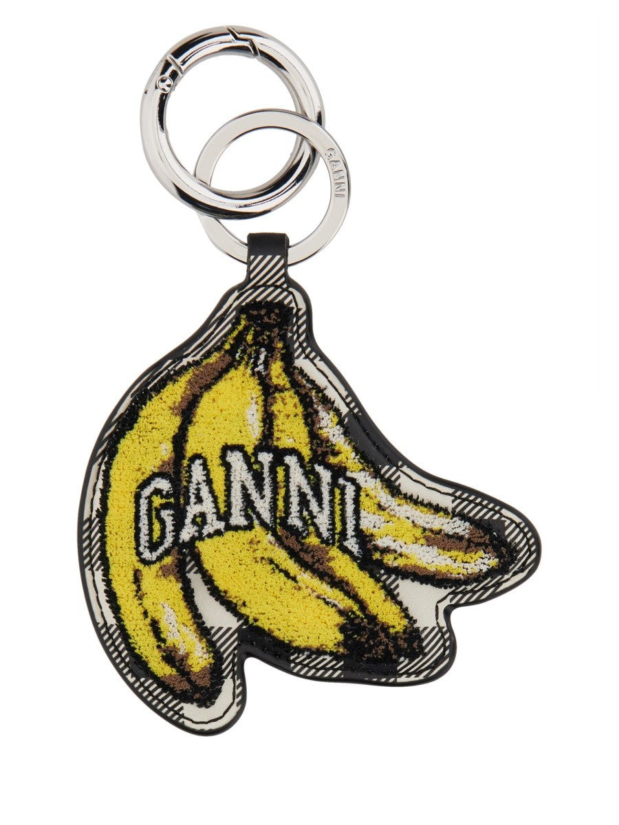 GANNI - Woman - Black - Key Holder