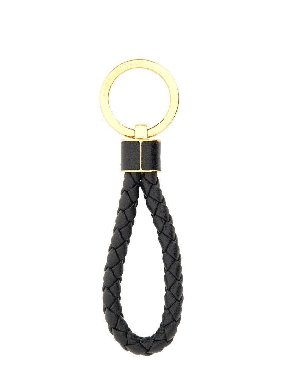 Bottega Veneta - Woman - Black - Key Holder