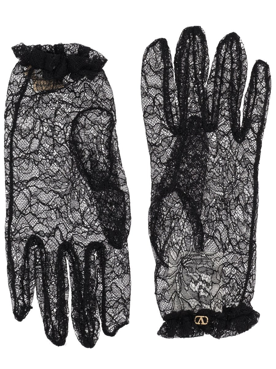 Valentino Garavani - Woman - Black - Gloves