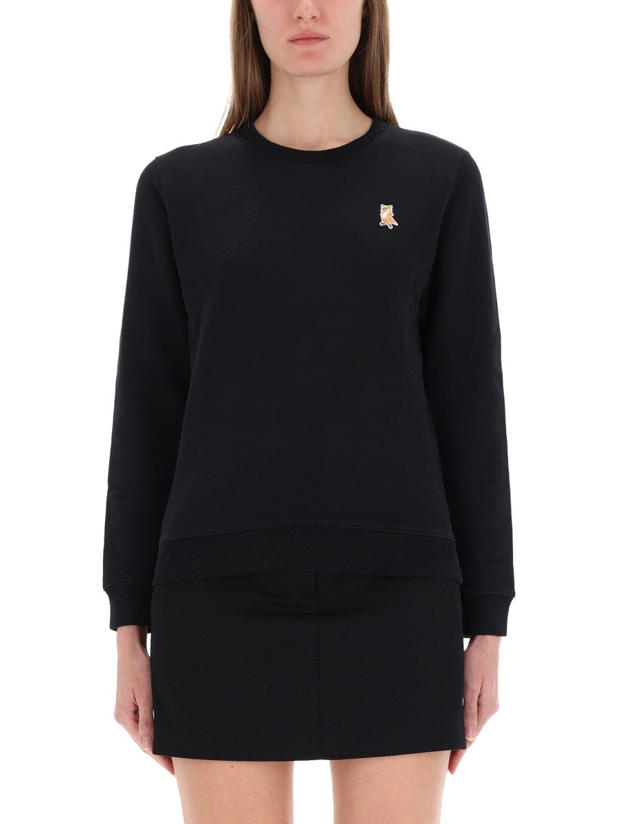 Maison Kitsune - Woman - Black - Sweatshirt