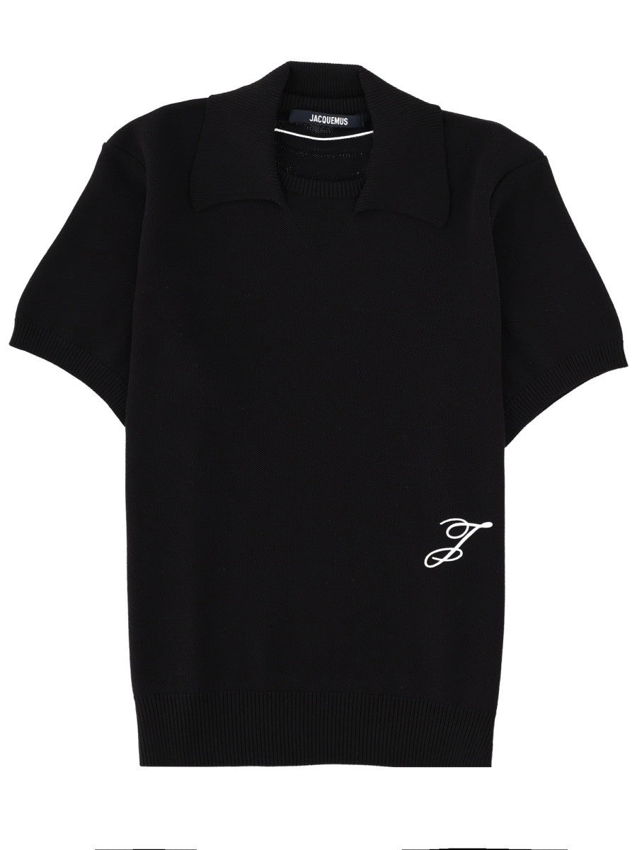 JACQUEMUS - Man - Black - Polo Shirt