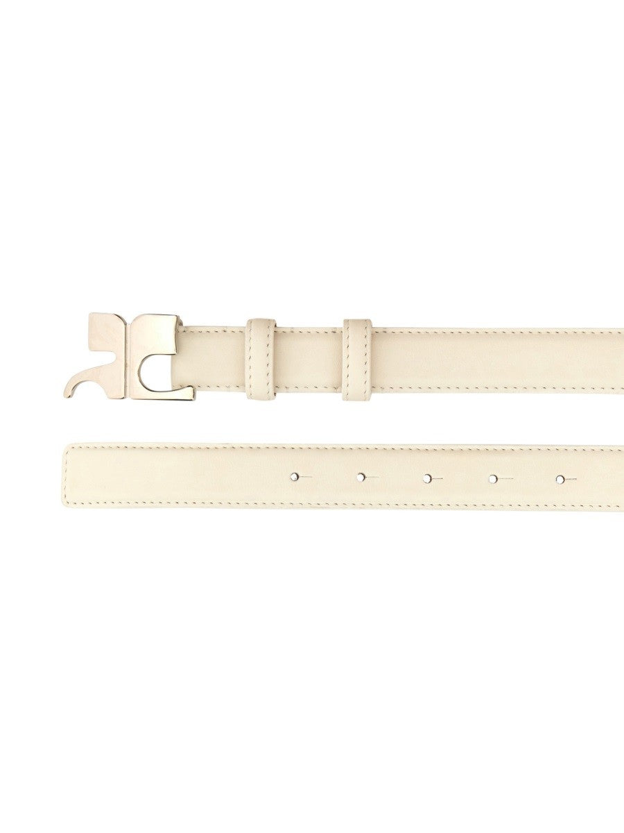 COURREGES - Woman - White - Belt