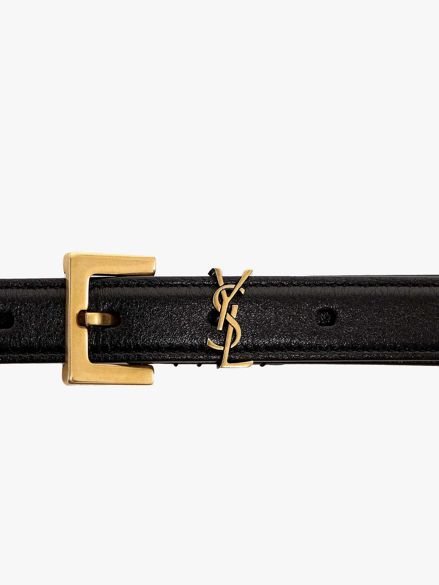 Saint Laurent - Női - Fekete - Öv