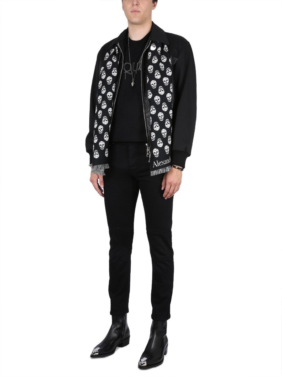 Alexander Mcqueen - Man - Black - Leather Jacket