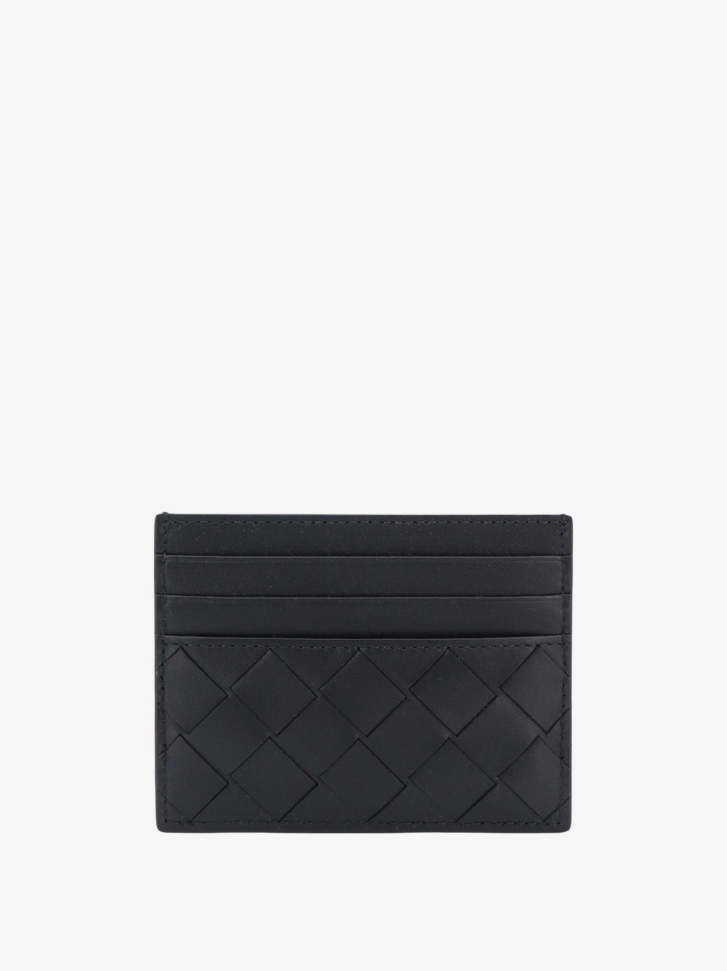 Bottega Veneta - Man - Black-Silver - Card Holder