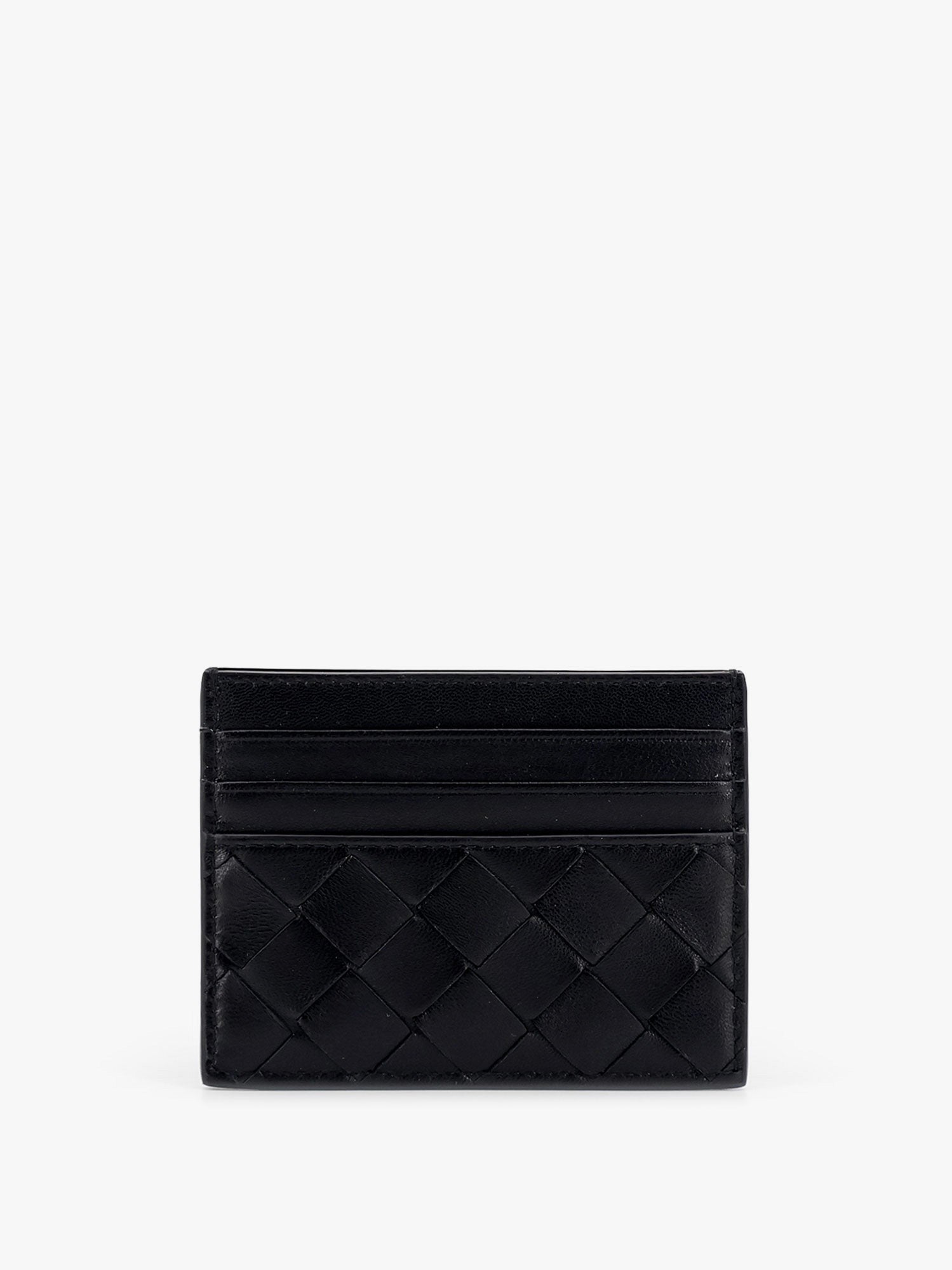 Bottega Veneta - Woman - Black-Gold - Card Holder