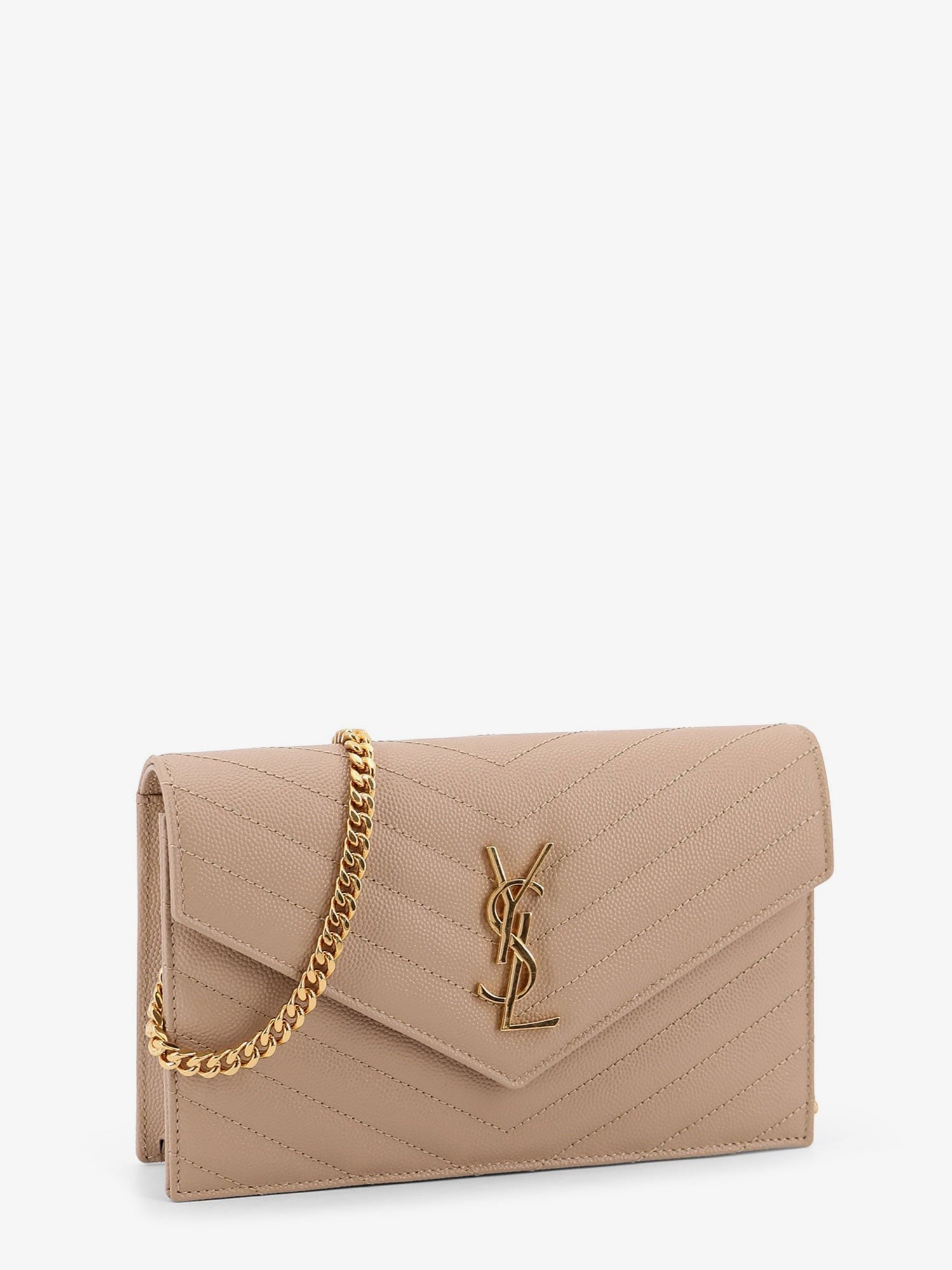 Saint Laurent - Woman - Beige - Crossbody Bag